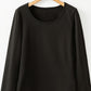 Round Neck Long Sleeve Top