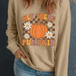 Pumpkin Graphic Long Sleeve Sweatshirt