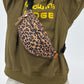 Leopard Nylon Crossbody Bag