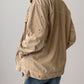 Studded Collared Neck Button Up Jacket