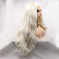 13*3" Lace Front Wigs Synthetic Long Wavy 24" 130% Density