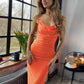 Full Size Backless Cowl Neck Sleeveless Cami Dress