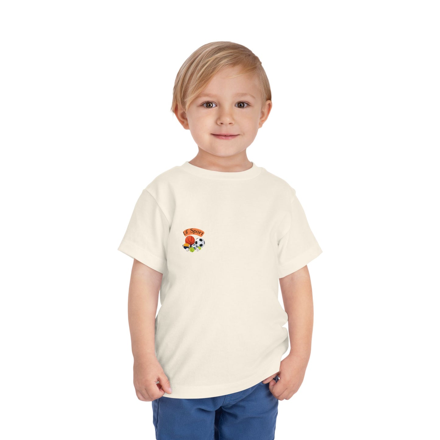 Lil' Sport Unisex Toddler Short Sleeve Tee | Made to Order