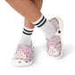Cute Bunny Kid's EVA Foam Clogs (AOP) | Made to Order