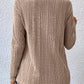Open Front Long Sleeve Cardigan