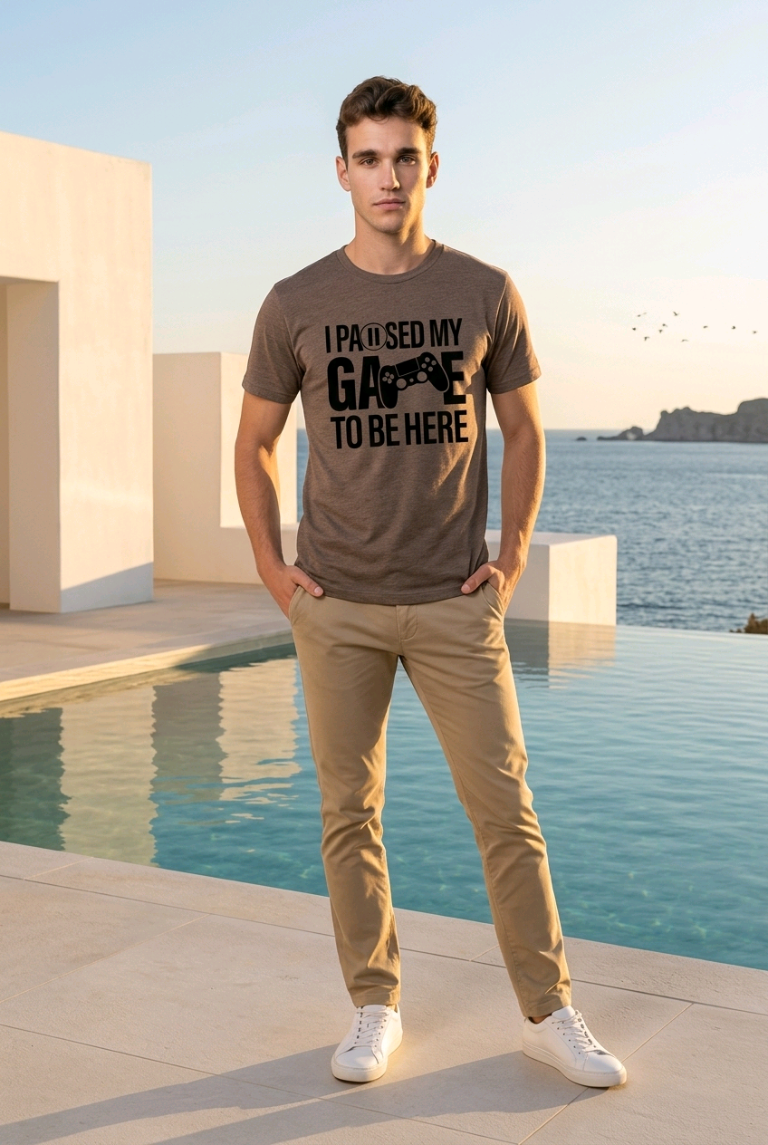 Men's Paused My Game Tee