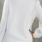 Textured Round Neck Long Sleeve Top