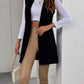 Open Front Longline Vest Coat
