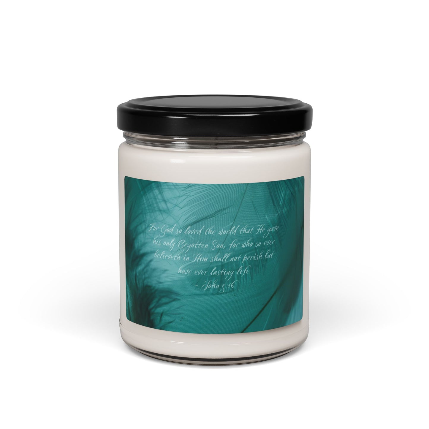 John 3:16 Scented Soy Candle, 9oz | Made to Order