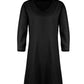 Full Size V-Neck Half Sleeve Mini Dress