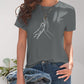 Full Size Graphic Round Neck Short Sleeve T-Shirt
