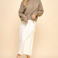 Davi & Dani Drop Shoulder Long Sleeve Hooded Sweater