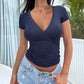 Devine Surplice Short Sleeve T-Shirt