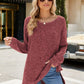 Full Size Round Neck Long Sleeve T-Shirt