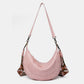 PU Leather Removable Strap Crossbody Bag