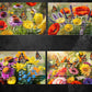 Butterflies with Flowers Digital Art in PDF SVG PNG File Formats