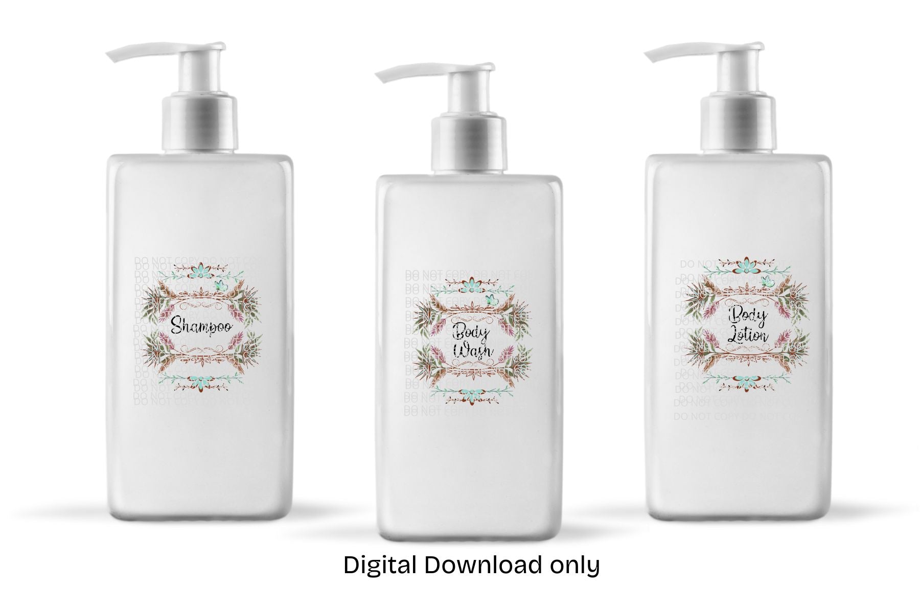 Bathroom Digital Files PNG SVG PDF JPG Format