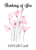 Thinking of You Gift Card in Pink