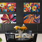 Abstract Flower Digital Art in PDF SVG PNG File Formats