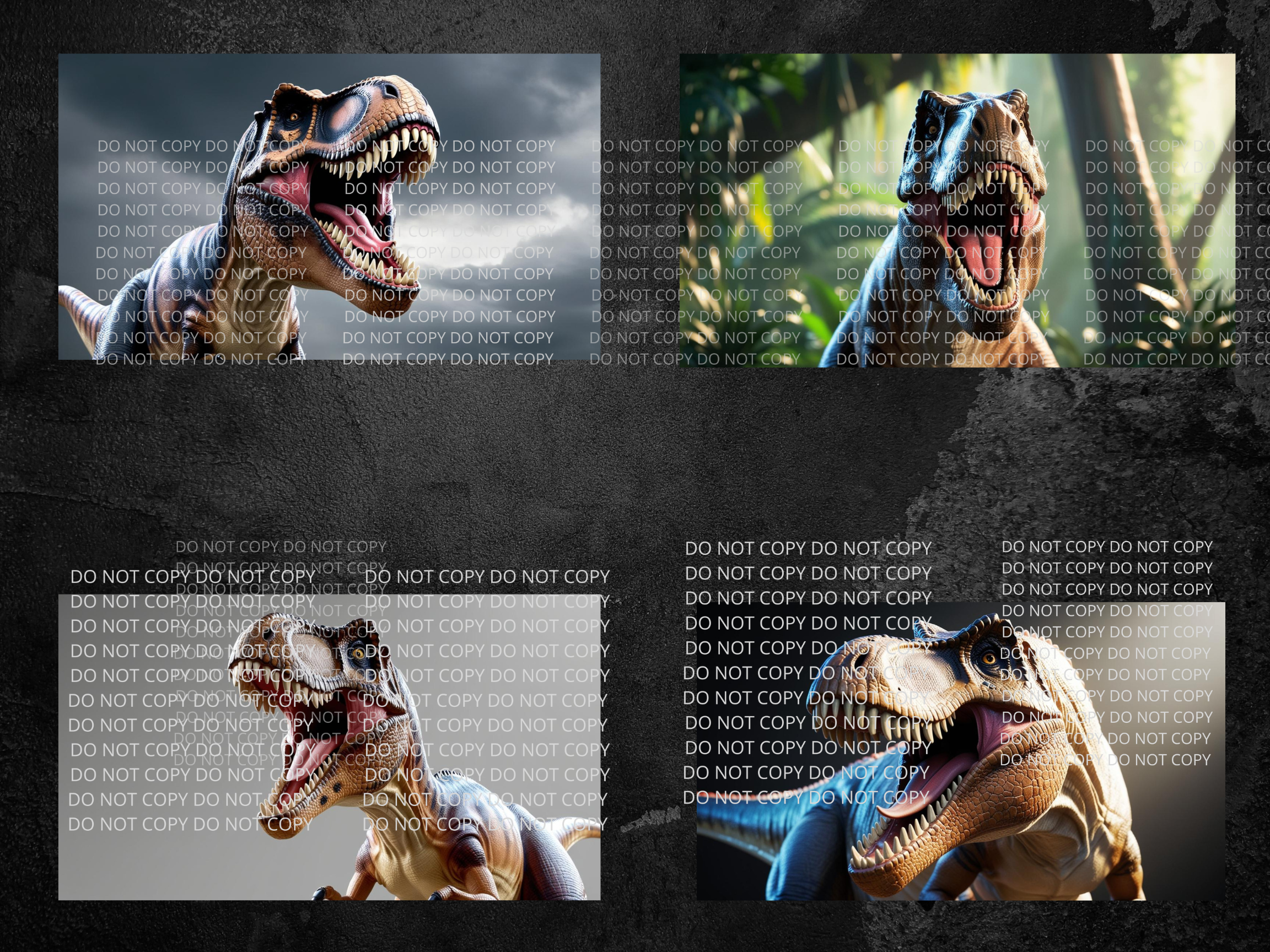 T Rex Digital Art in PDF SVG PNG File Formats
