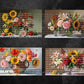 Flowers Still Life Digital Art in PDF SVG PNG File Formats