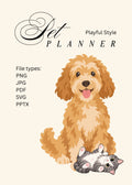 Playful Pet Planner ~ PNG JPG PDF SVG PPTX File Types