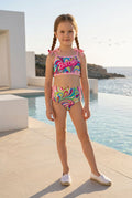 Toddler Mini Barbie Girl 2-Piece Bikini Swim Set – Size 4T