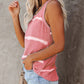 Full Size Tie-Dye Round Neck Tank