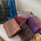 Striped Detail Knit Scarf
