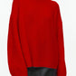 Round Neck Drop Shoulder Sweater