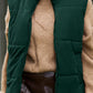 Zip Up Turtleneck Vest Coat