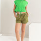 HYFVE Drawstring Hem Crop Top