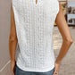 Lace Eyelet Sleeveless Top