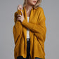Open Front Batwing Sleeve Cardigan