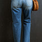 Summer Anastacia Distressed Raw Hem Jeans with Pockets