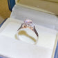 2 Carat Moissanite 925 Sterling Silver Ring