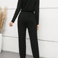 Surplice Tie Waist Long Sleeve Jumpsuit