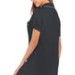 Contrast Piping Pocketed Short Sleeve Lounge Dress