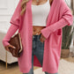 Devine Open Front Long Sleeve Cardigan