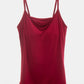 Full Size Scoop Neck Adjustable Strap Cami