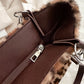 Faux Fur Leopard Shoulder Bag