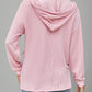 Double Take Drawstring Dropped Shoulder Long Sleeve Hoodie