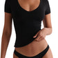Lovelet Scoop Neck Short Sleeve T-Shirt
