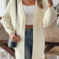Open Front Long Sleeve Cardigan