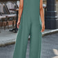 Full Size V-Neck Wide Strap Jumpsuit