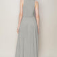 HYFVE Sleeveless Slit Midi Dress