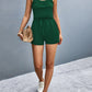 Scoop Neck Romper with Pockets