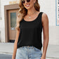 Scoop Neck Sleeveless Top