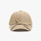 Tied Bow Cotton Baseball Cap
