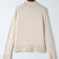 Solid Color Open Front Cardigan